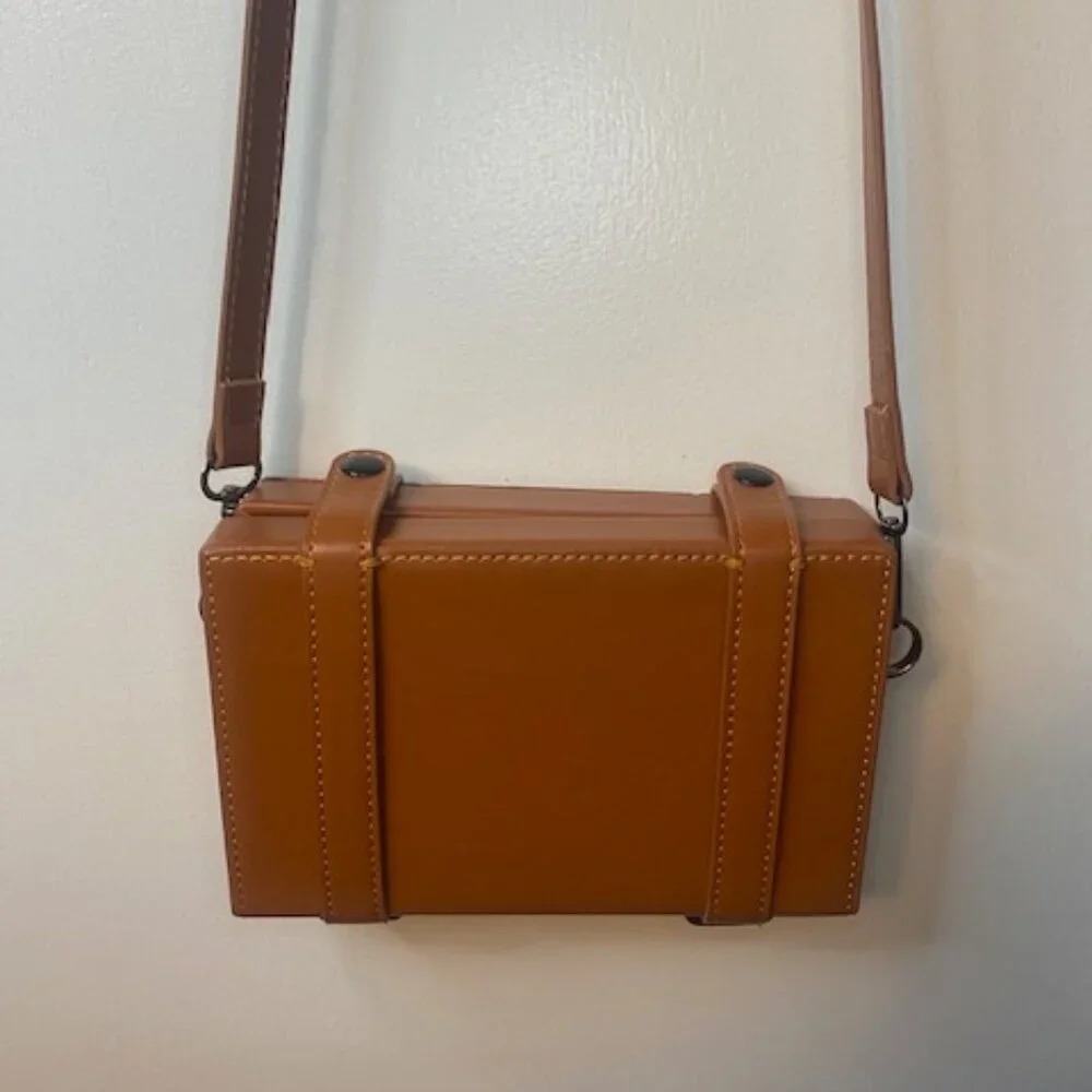 SHEIN Brown Luggage Crossbody bag